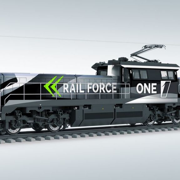 Impressie Rail Force One