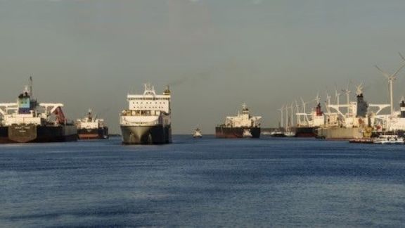 Calandkanaal in de Rotterdamse haven