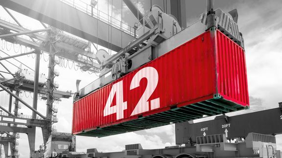 hyperintelligente container 42 vertrekt vanuit Rotterdam op een twee jaar durende dataverzamelreis
