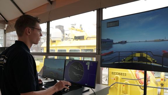 Floating Lab at the port of Rotterdam