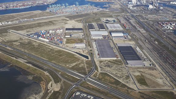 Ansicht von oben auf die Maasvlakte 2