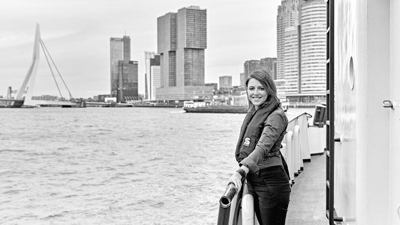 Marjolein Boer, Manager Innovation Hafenbetrieb Rotterdam