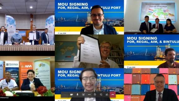 MOU signing for development of Biohub Port Sarawak in Malaysia