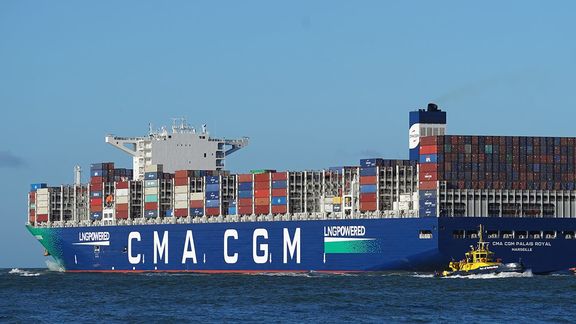 LNG container ship Palais Royal