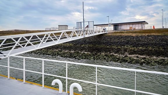 Transferium Maasvlakte in aanbouw