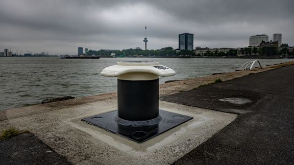 Eerste 3D geprinte Bolder op Wilhelminapier