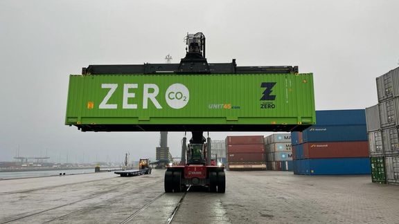 Container van Platform Zero