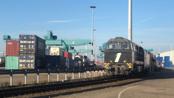 Railshuttle Rotterdam-Moskou