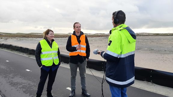 Celwin in gesprek met Lijs Groenendaal en Vincent van der Meulen