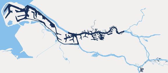 Binnenhavengebied Rotterdam