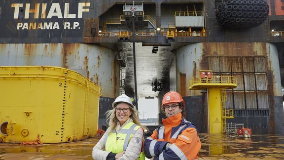 Shore power installed at Heerema's Thialf