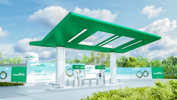 Air Products to supply green hydrogen filling station in 2023