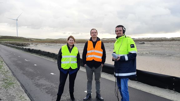 Lijs Groenendaal, Vincent van der Meulen en Celwin Frenzen