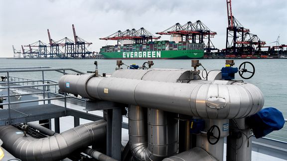 Bunkermeetsysteem in Rotterdamse haven