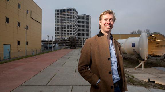 Tim Houter medeoprichter van Hardt Hyperloop voor de Hyperloop