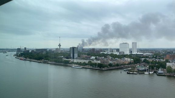 Brand Keilerkwartier vanuit het WPC