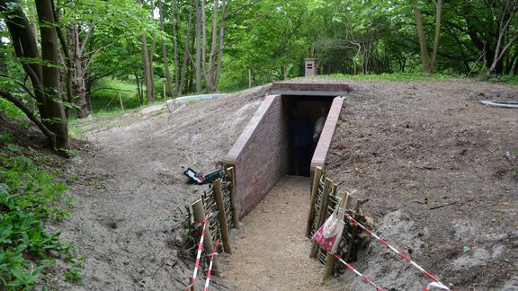 Seeburgbunker onderdeel van het bunkercomplex Biber in Oostvoorne