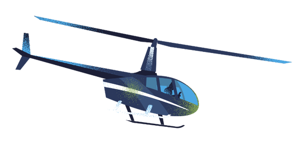 Illustratie helicopter