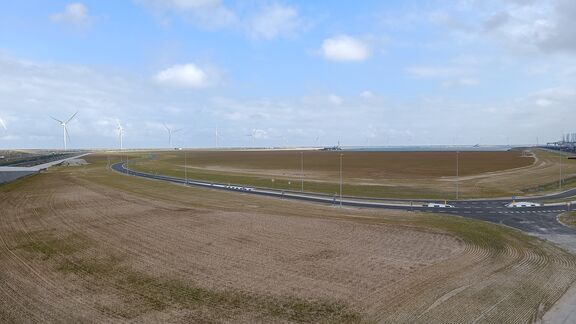 De Mekongweg op de Maasvlakte