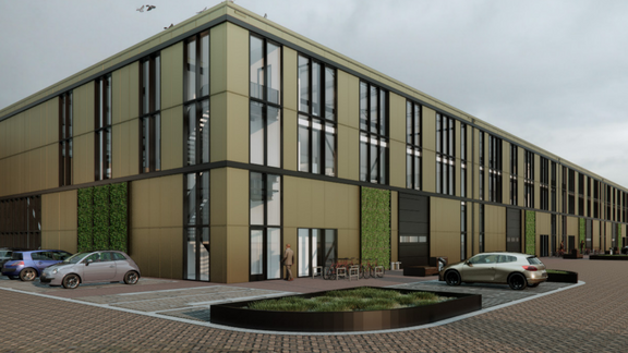 <em> </em>Artist impression Het Magazijn