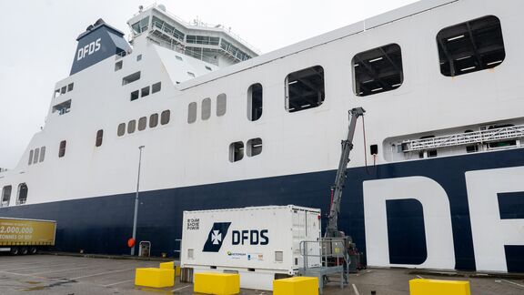 DFDS walstroom