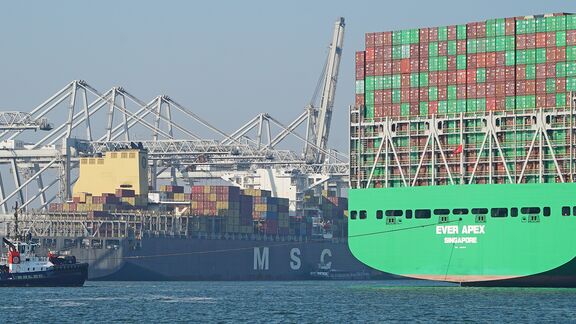 Ever Apex MSC ECT Maasvlakte Kees Torn