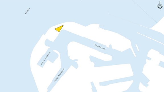 Der endgültig ausgewählte Standort auf der Maasvlakte 2