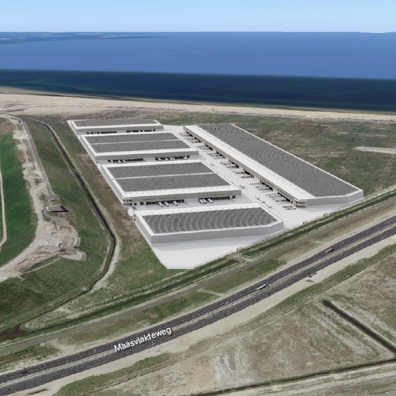 Odin warehousing on Distripark Maasvlakte-West