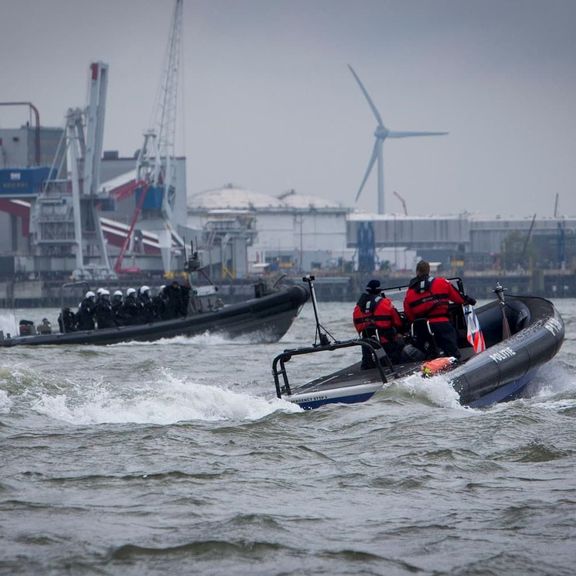 Oefening Port Defender haven Rotterdam