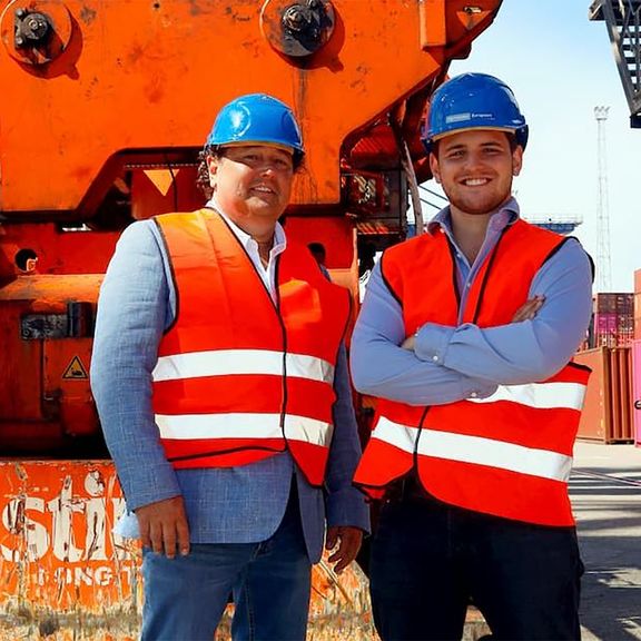 Tom en Tom Jr. van familiebedrijf Vermeulen Europoort