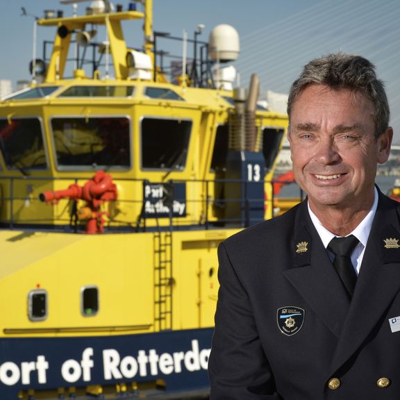 Hafenmeister René de Vries