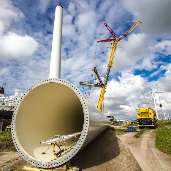 Windmühlen im Europoort