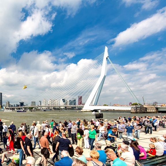 Demonstratie tijdens Wereldhavendagen