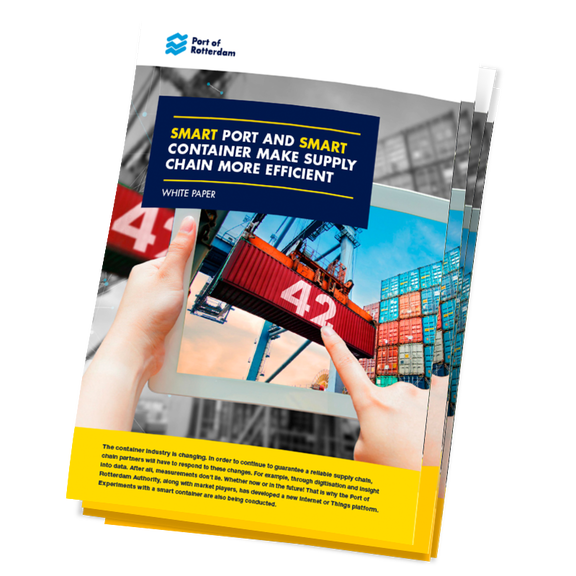 Brochure container cover