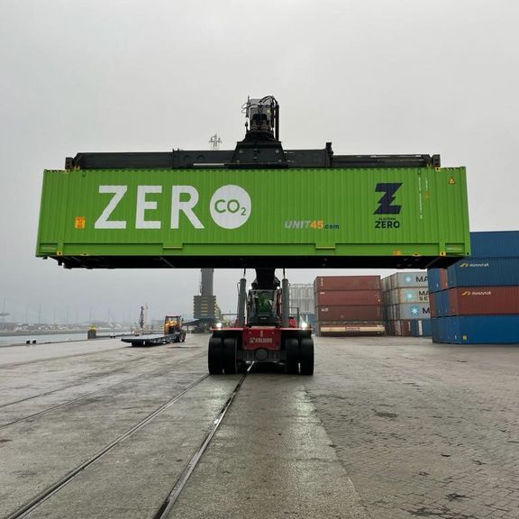 Container van Platform Zero
