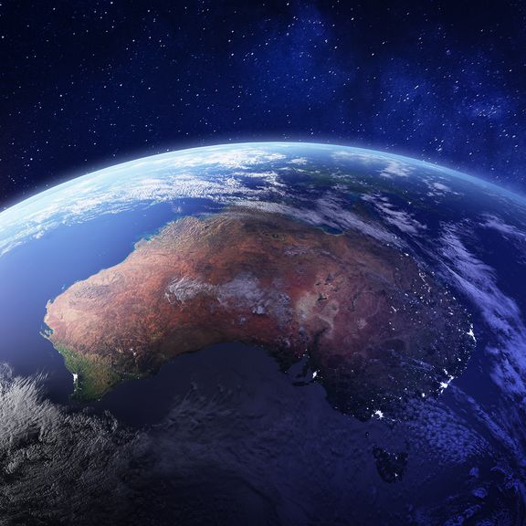 Australia seen from space