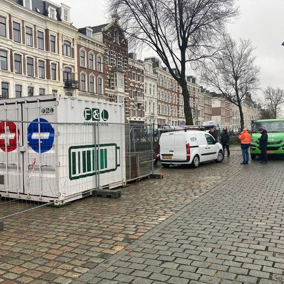 Walstroom batterij op het Noordereiland