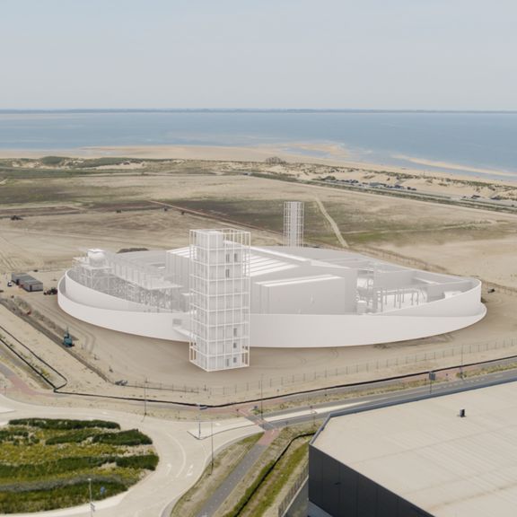 Holland Hydrogen 1 op Maasvlakte 2