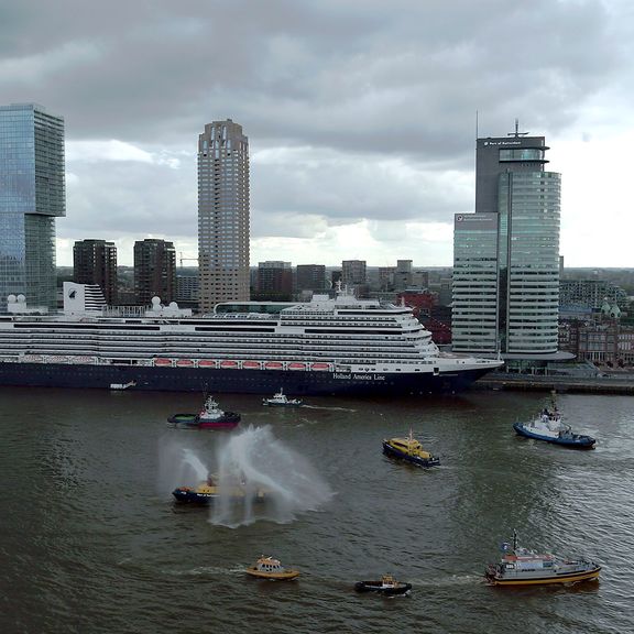 Vlootschouw van de ms Rotterdam VII