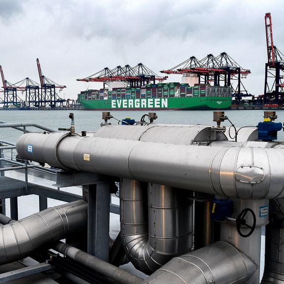 Bunkermeetsysteem in Rotterdamse haven