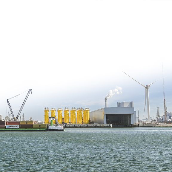 SIF fabriek voor funderingen windturbines