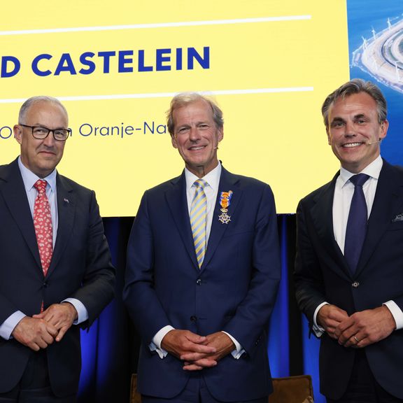 Burgemeester Aboutaleb, Allard Castelein, minister Harbers