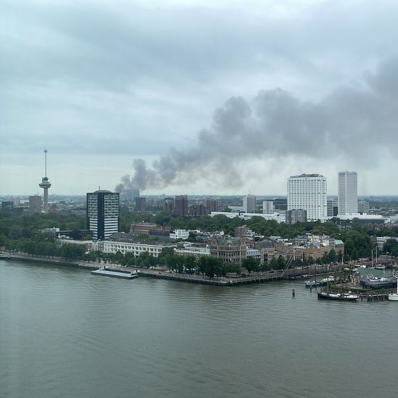 Brand Keilerkwartier vanuit het WPC