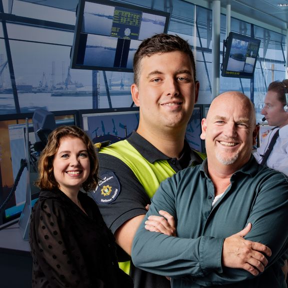 Medewerkers Havenbedrijf Rotterdam