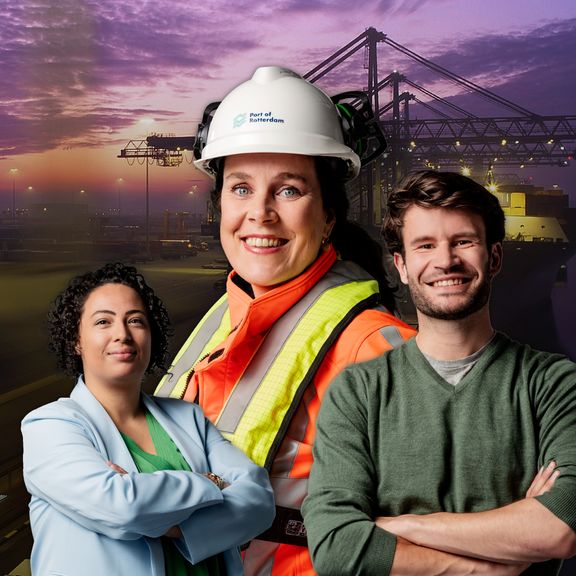 Medewerkers Havenbedrijf Rotterdam