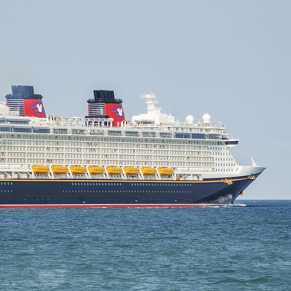 De Disney Dream op zee (Foto: Disney Media)