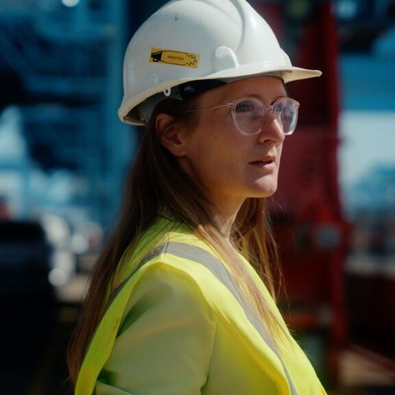 Lisa Hordijk van Bugaboo op de APM Terminal