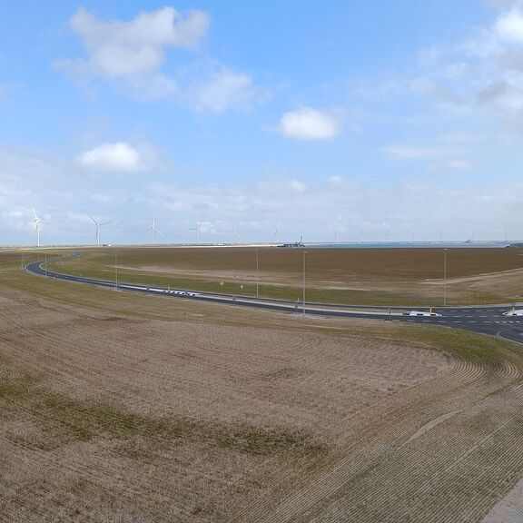 De Mekongweg op de Maasvlakte