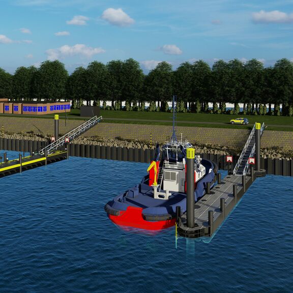 Artist impression Scheurhaven