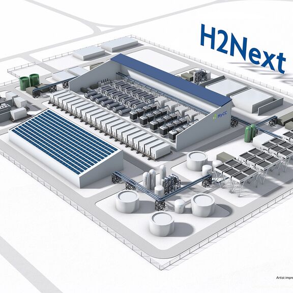 Artist impression of H2Next